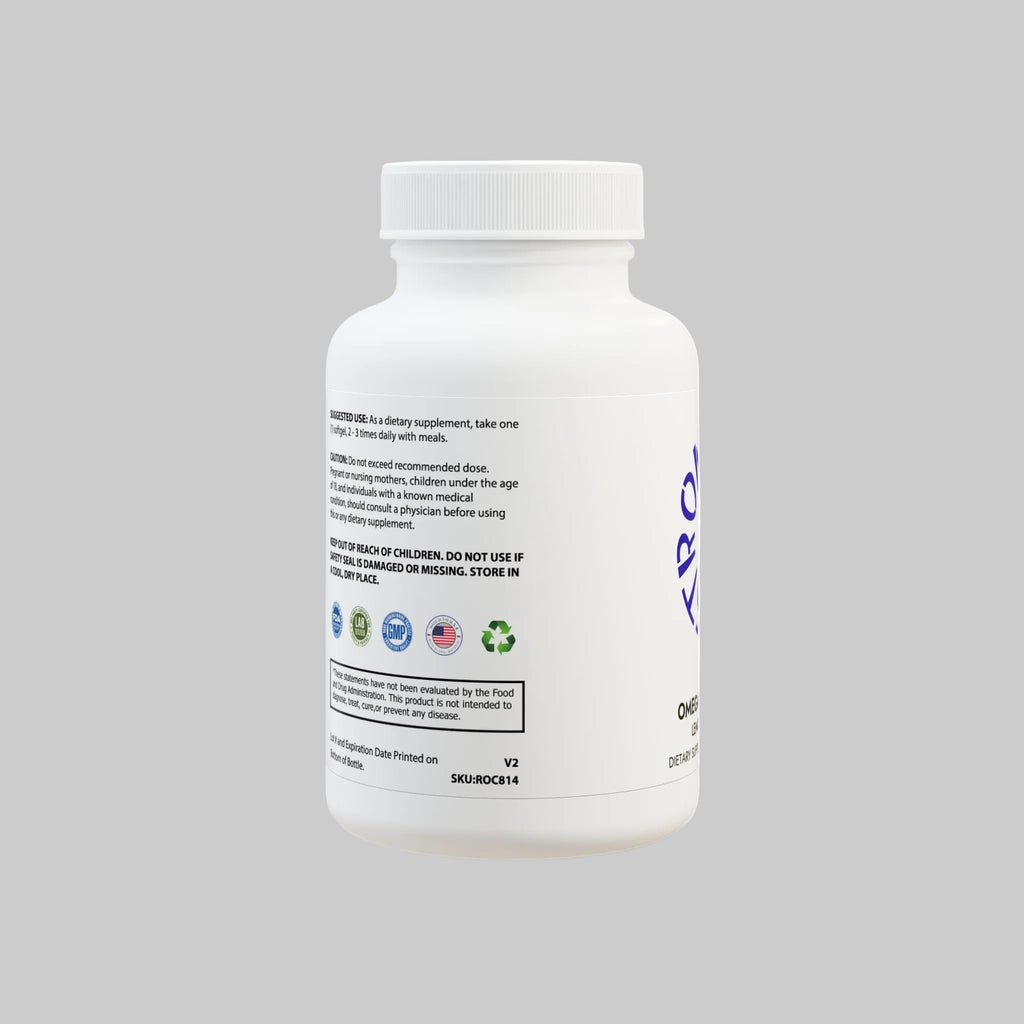 Omega 3 Fish Oil Supplement (60 Softgels)