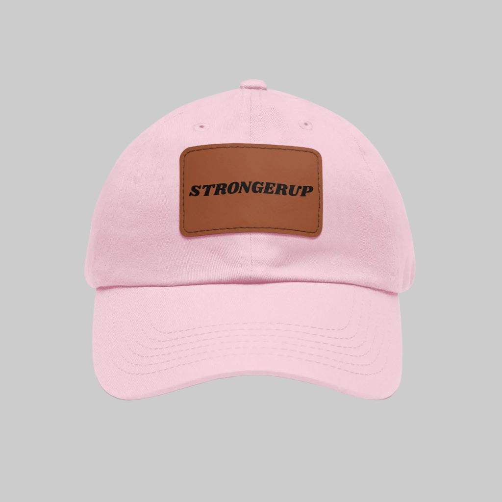Dad Hat with Leather Patch