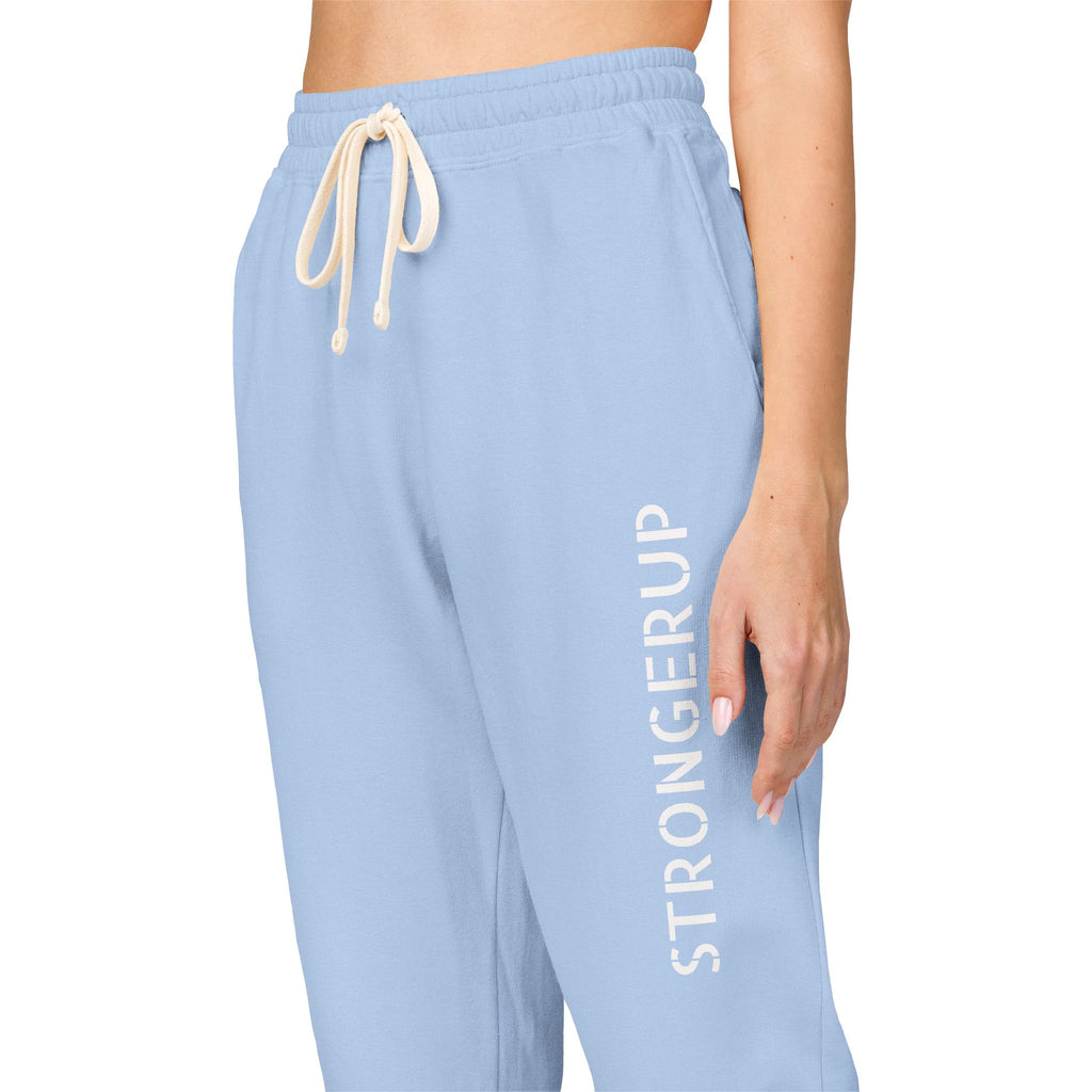 Unisex Garment-Dyed Fleece Sweatpants