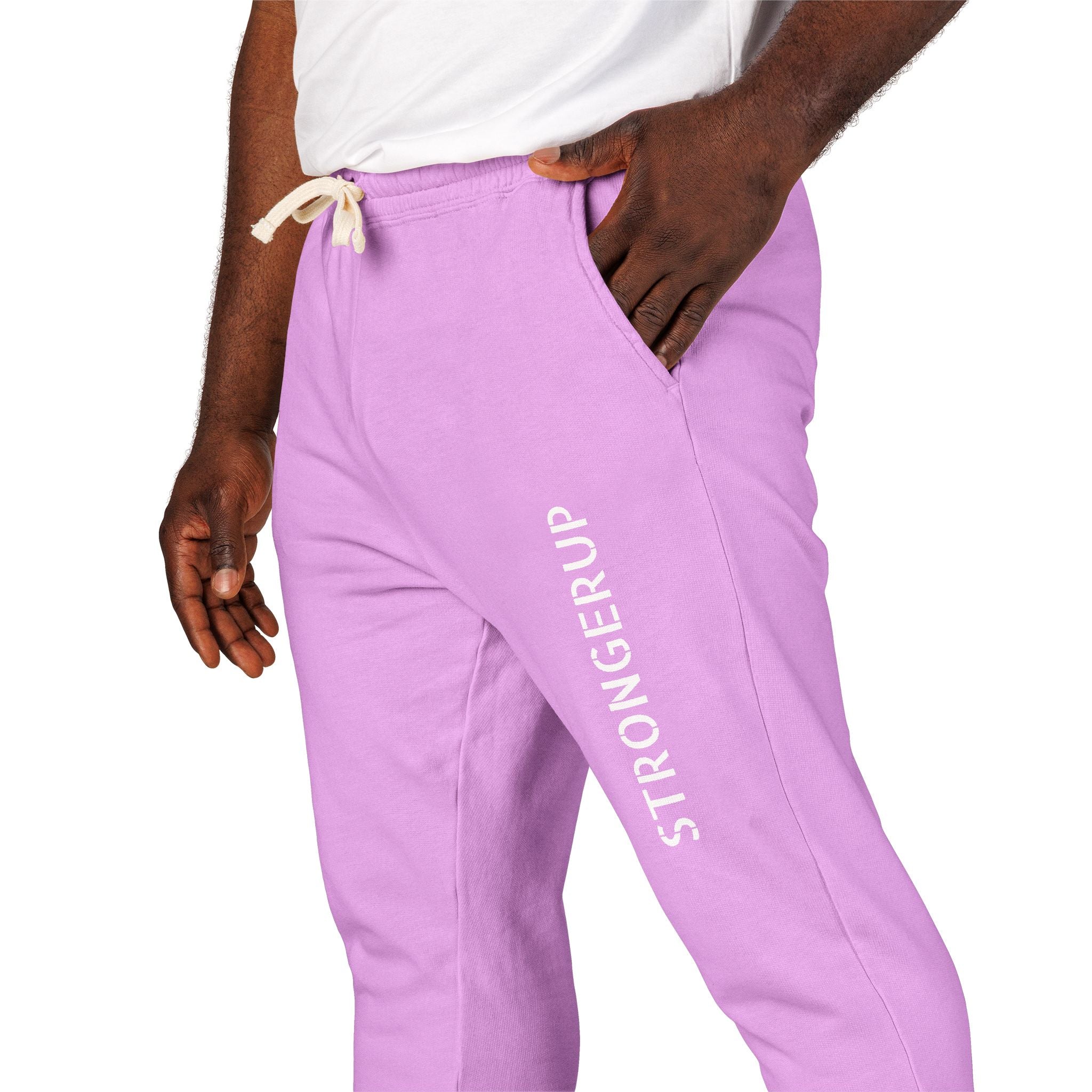 Garment-Dyed Fleece Sweatpants