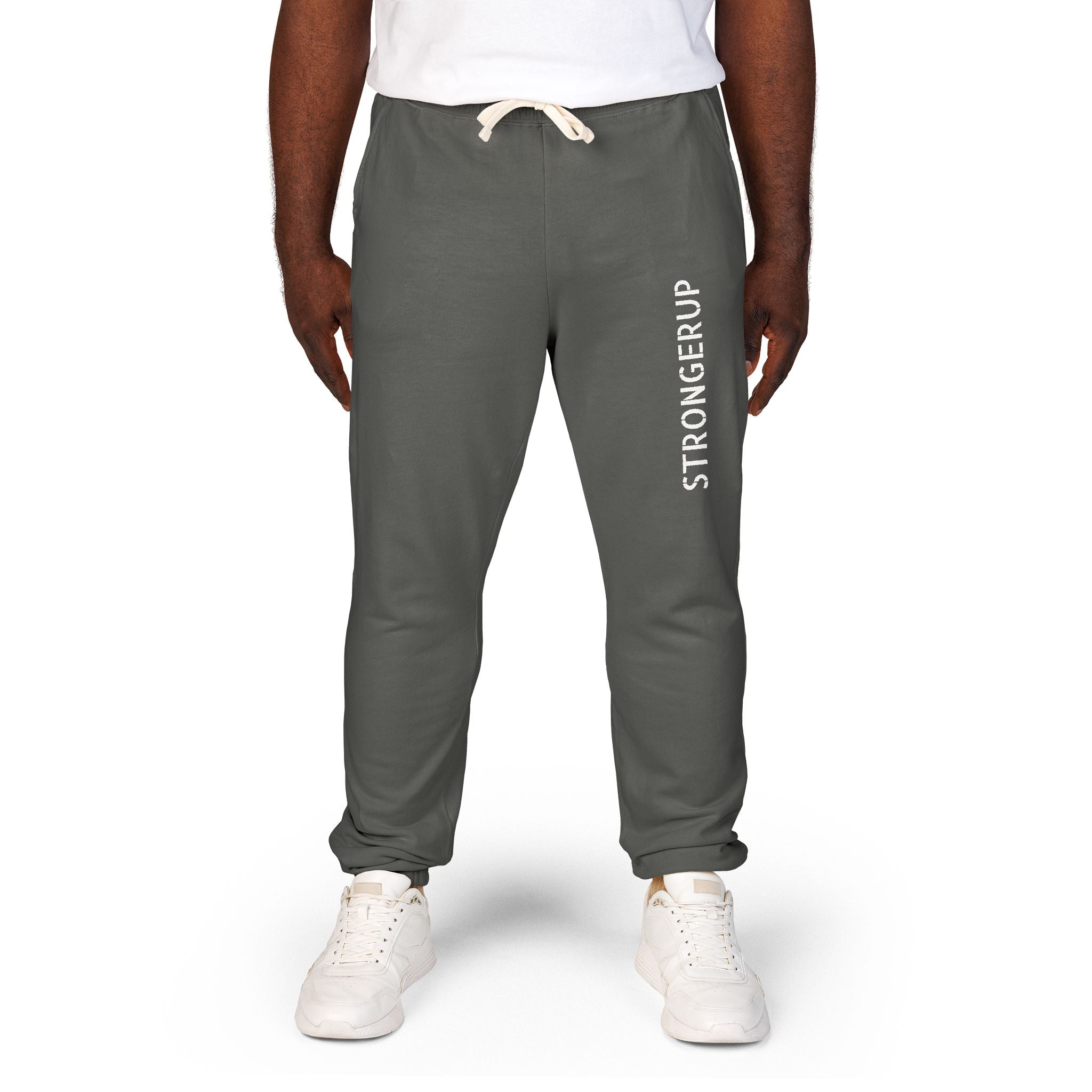 Garment-Dyed Fleece Sweatpants