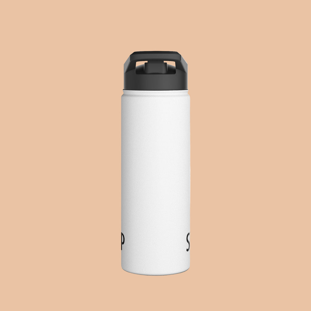 Stainless Steel Water Bottle, Standard Lid