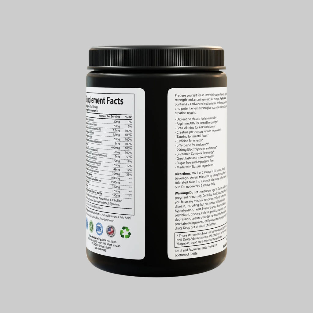 Pre-Workout Supplement, Watermelon (300g, 10.58oz)