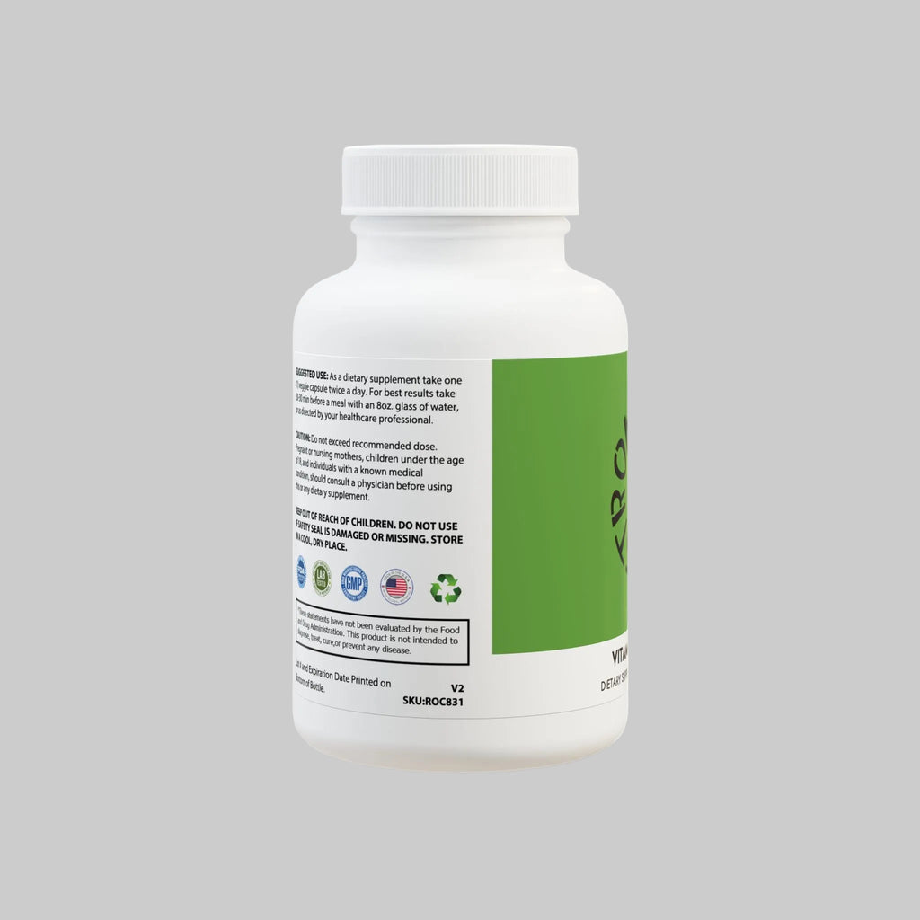 Vitamin K2 + D3 Supplement (60 Capsules)