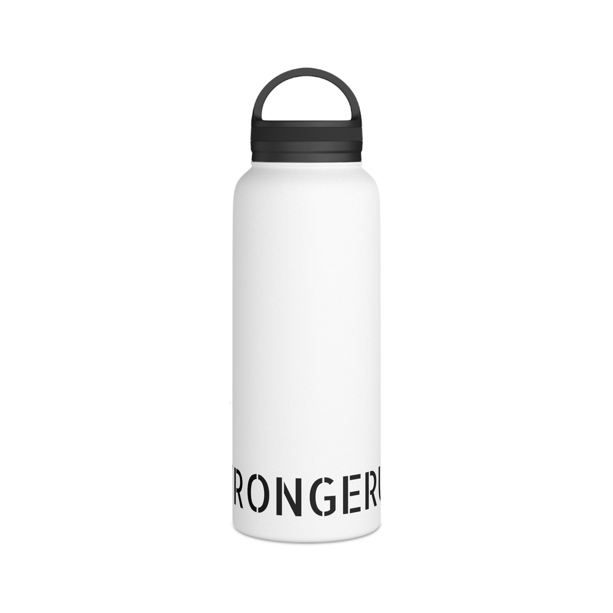 Stainless Steel Water Bottle, Handle Lid