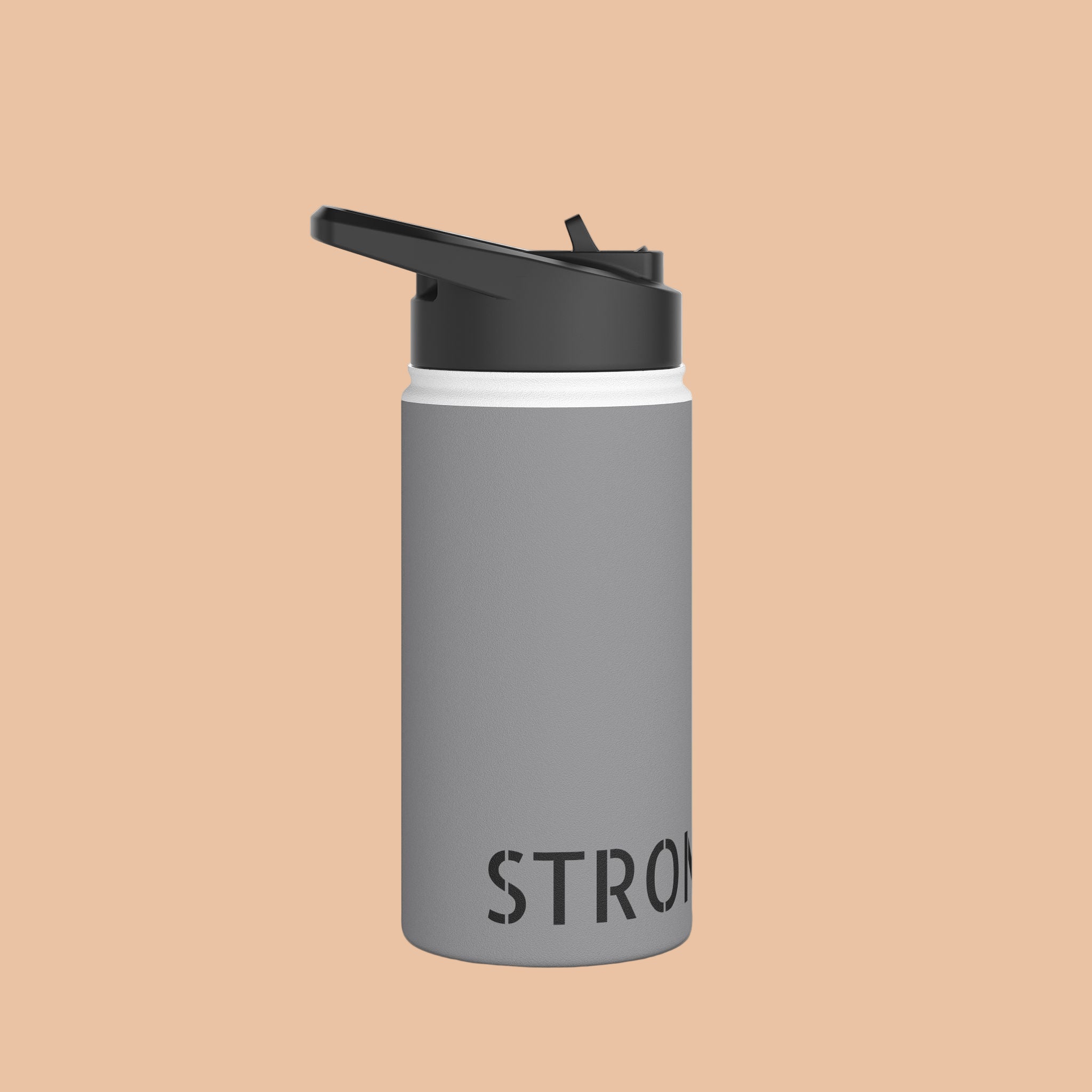 Stainless Steel Water Bottle, Standard Lid