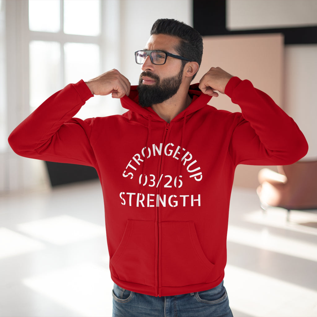 Hooded Zip Sweatshirt