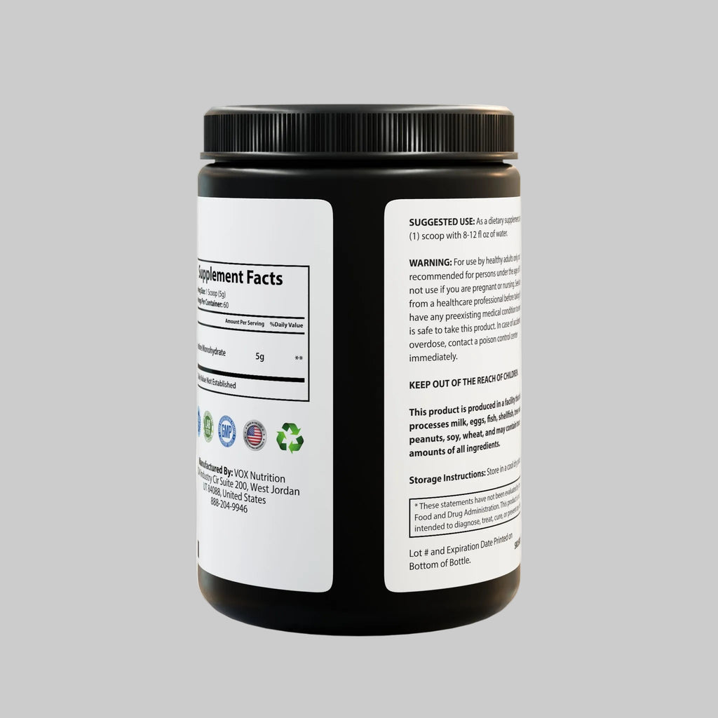 Creatine Monohydrate Supplement (300g, 10.58oz)