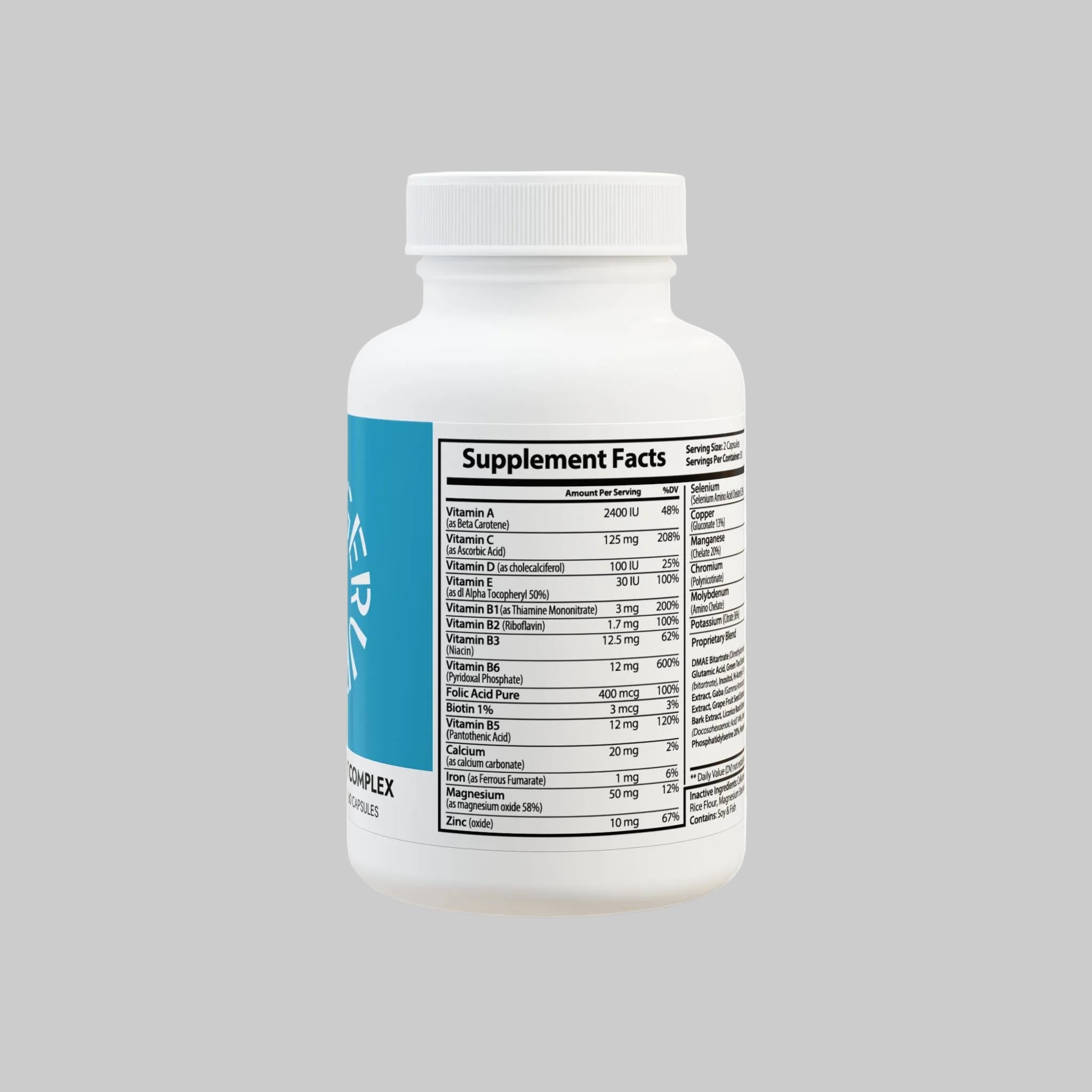 Brain Support Complex Supplement (60 Capsules)