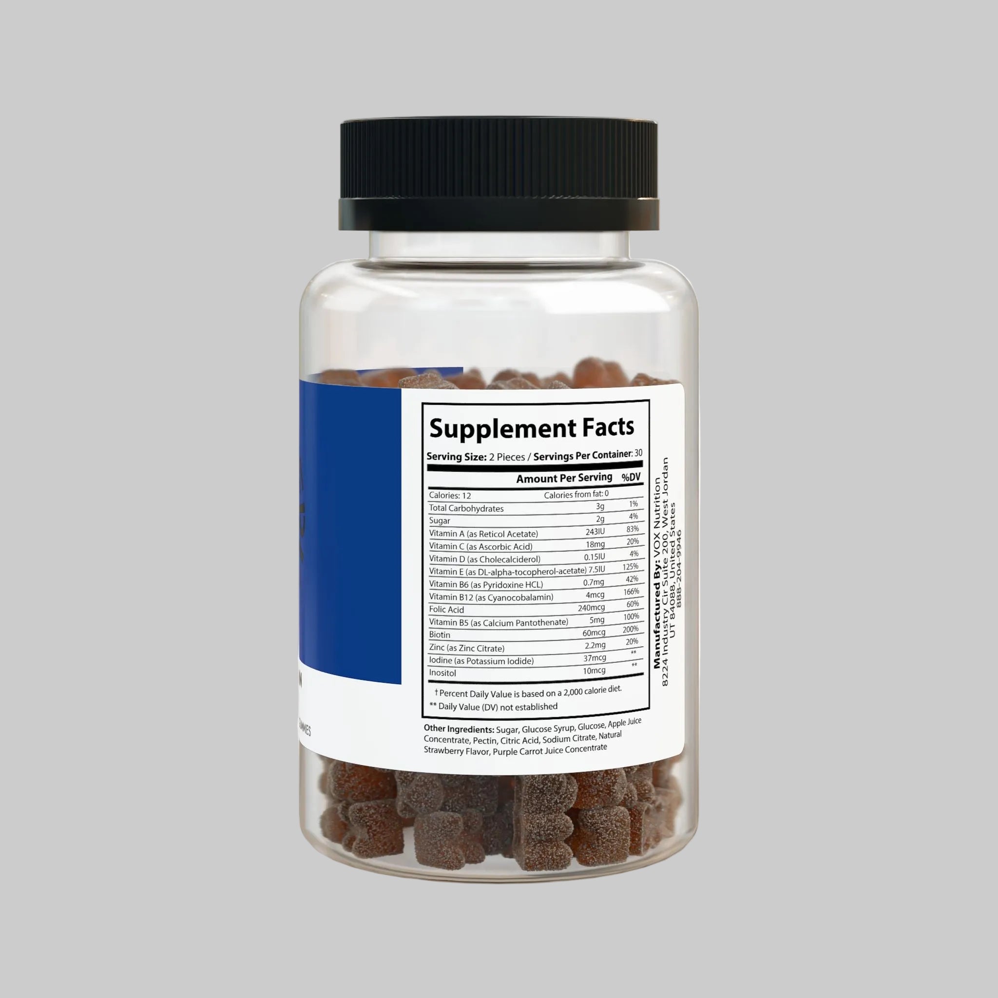 Multivitamin Gummies for Adults (60 Gummies)