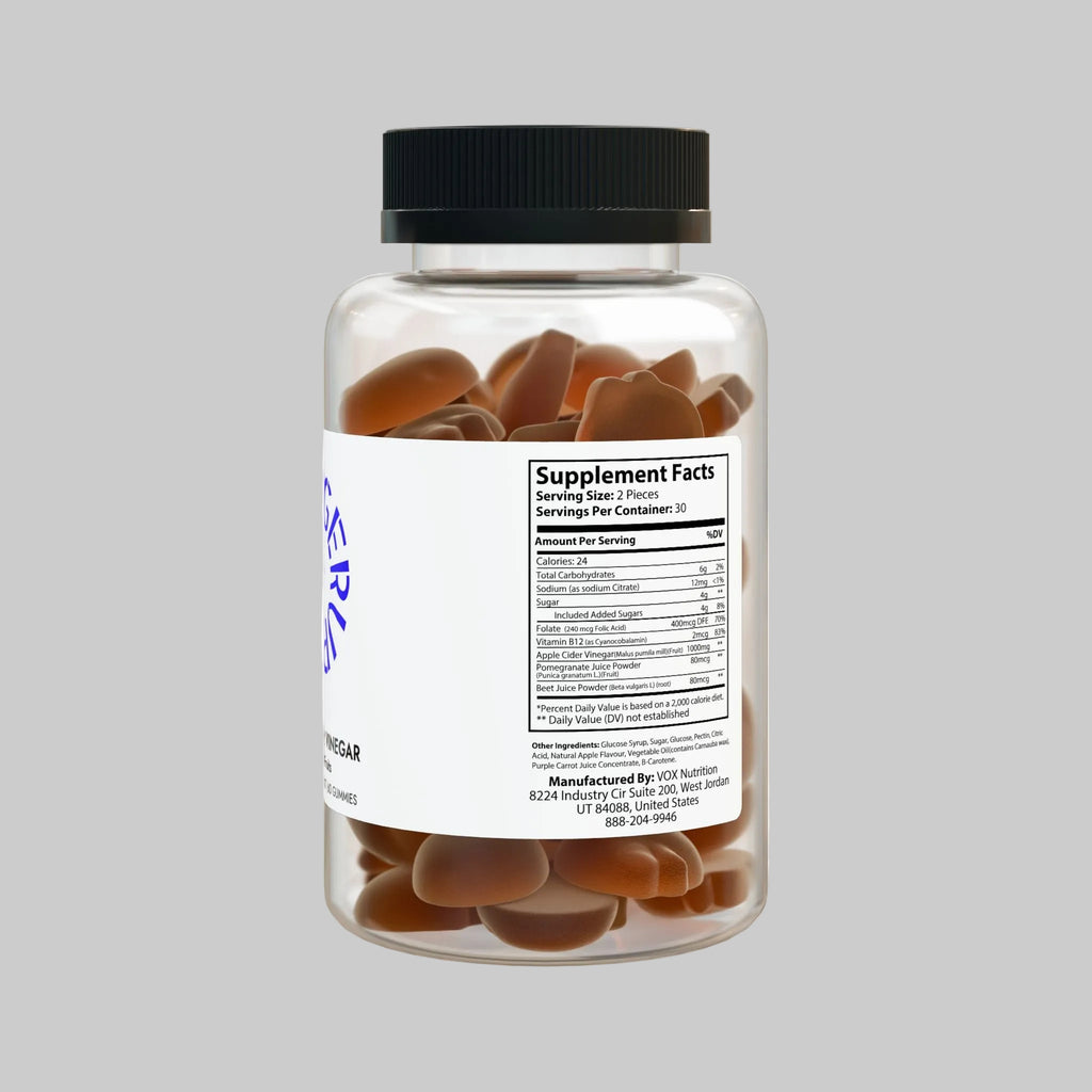 Apple Cider Vinegar Gummies (60 Gummies)