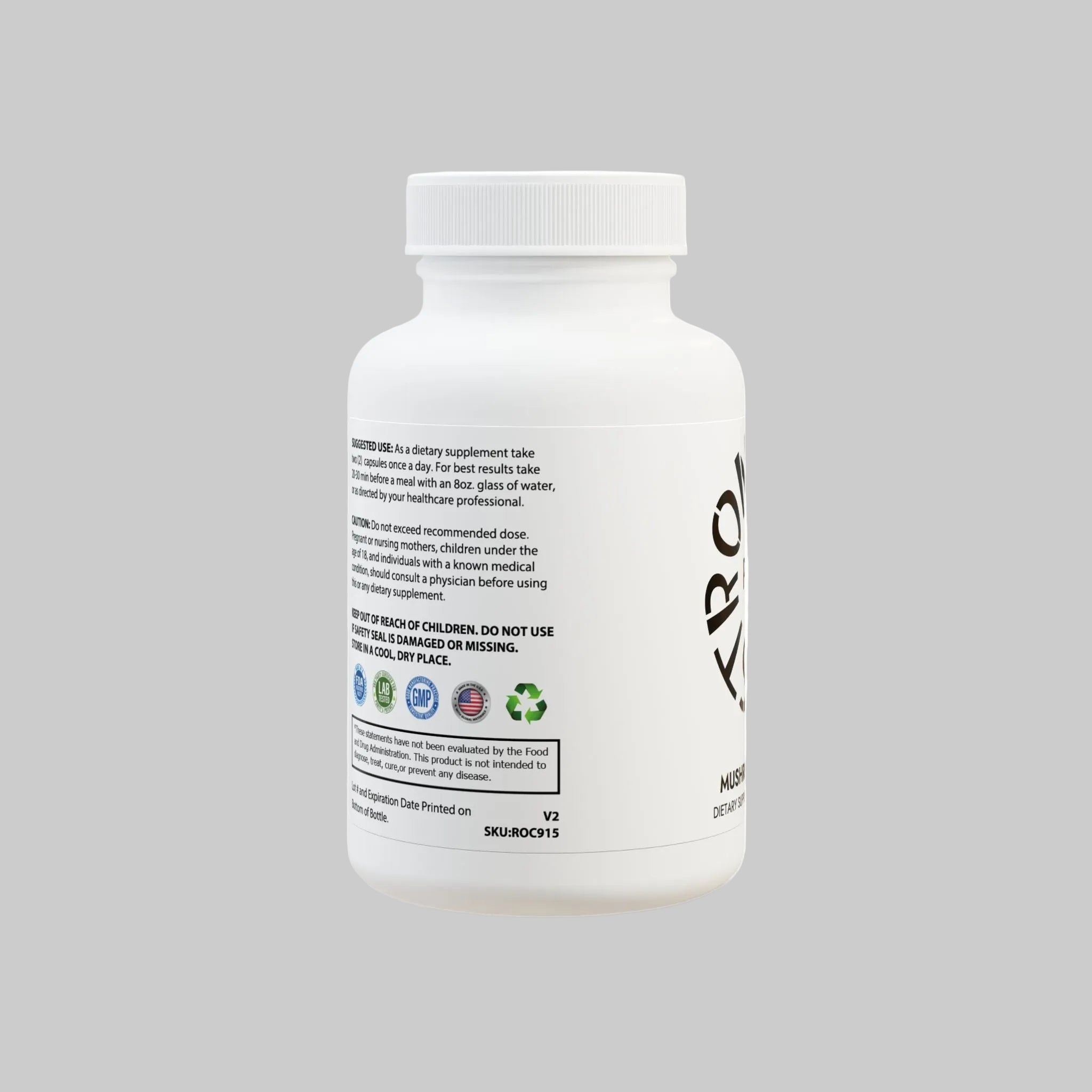 Mushroom Blend Supplement (60 Capsules)