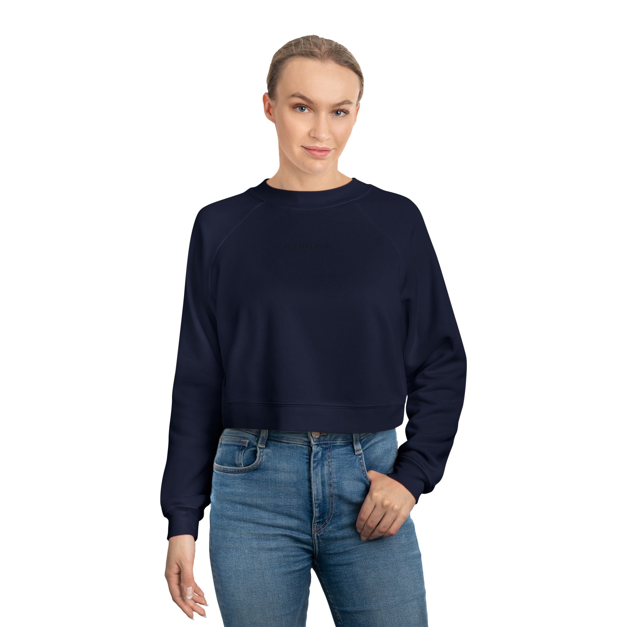 Cropped Fleece Pullover