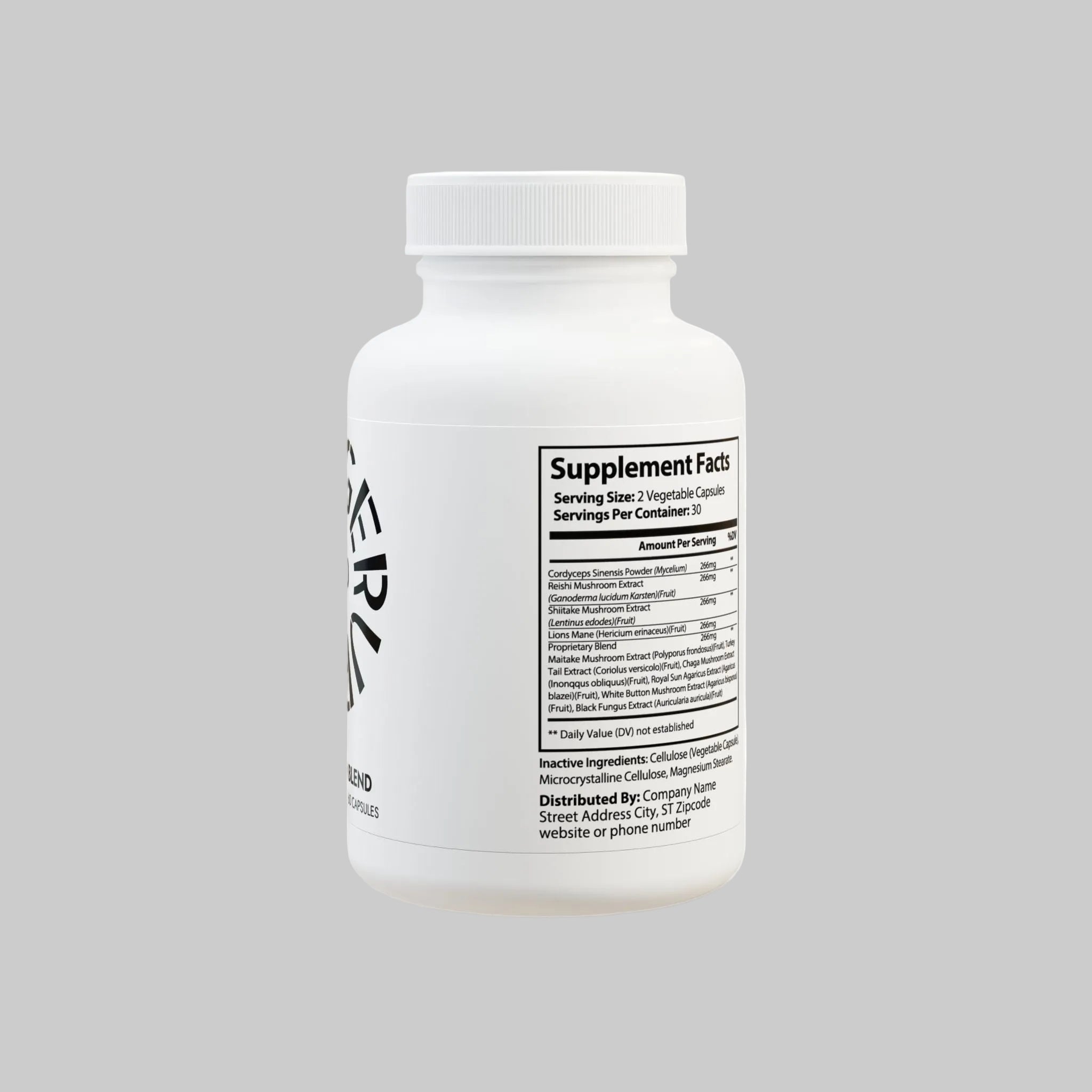 Mushroom Blend Supplement (60 Capsules)