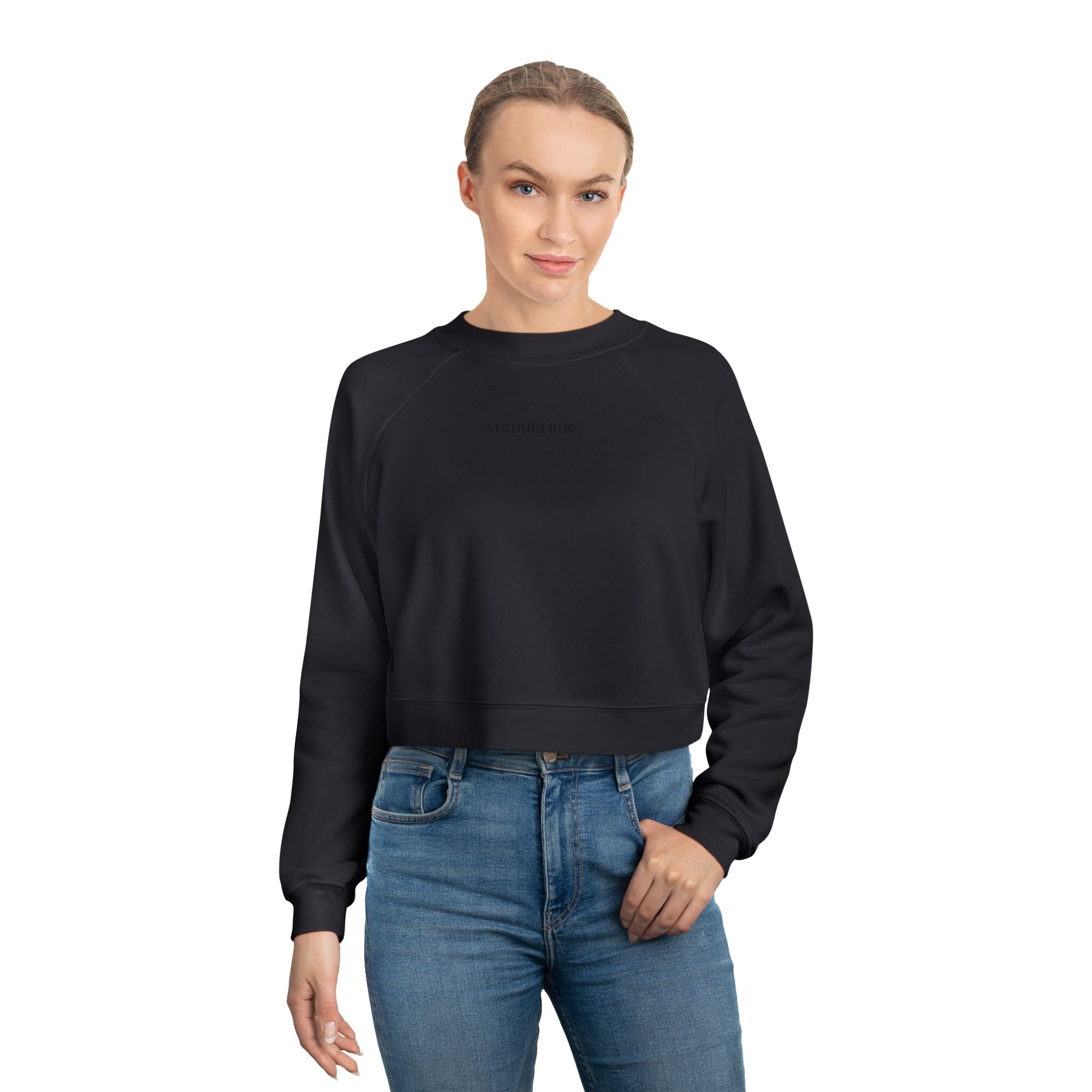 Cropped Fleece Pullover