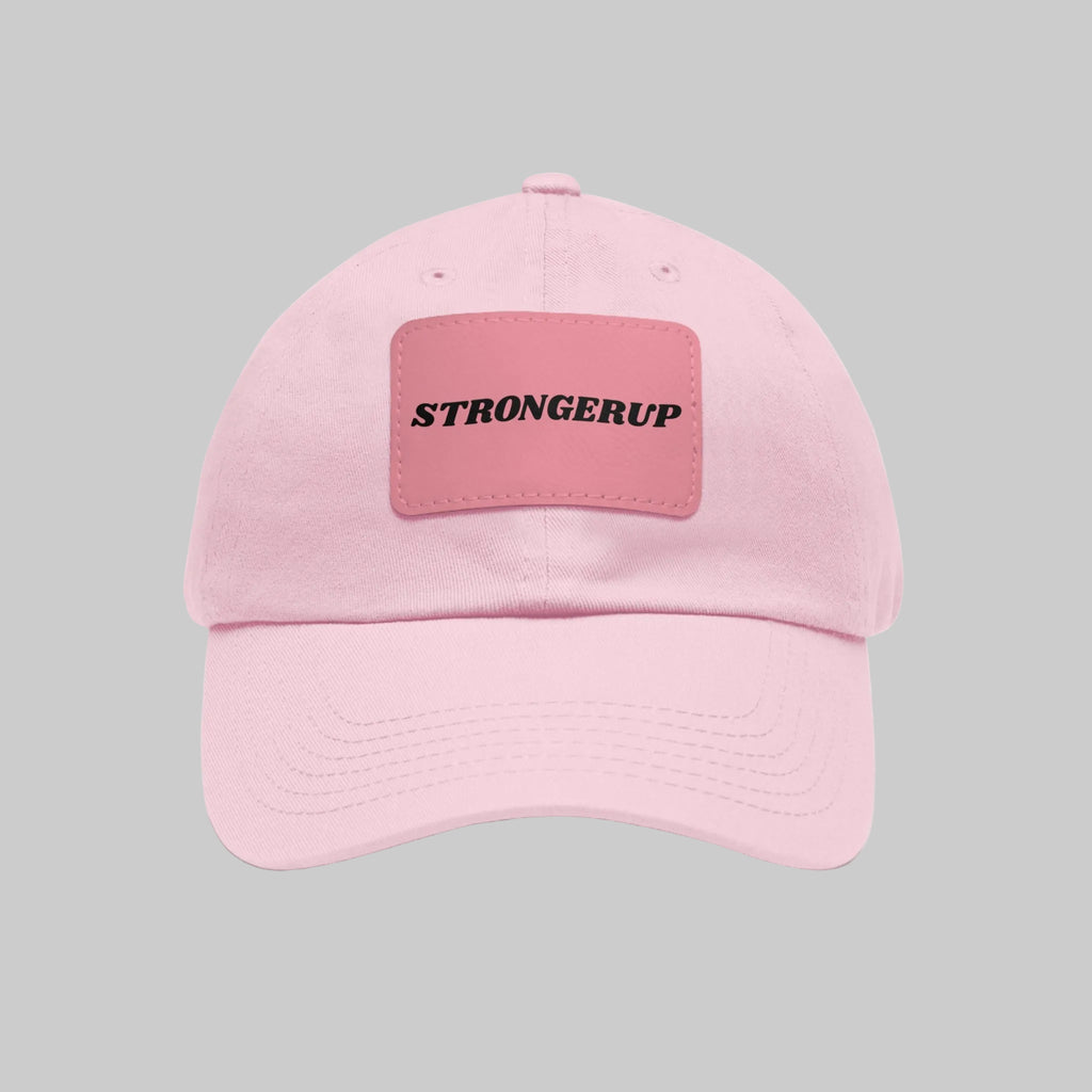 Dad Hat with Leather Patch