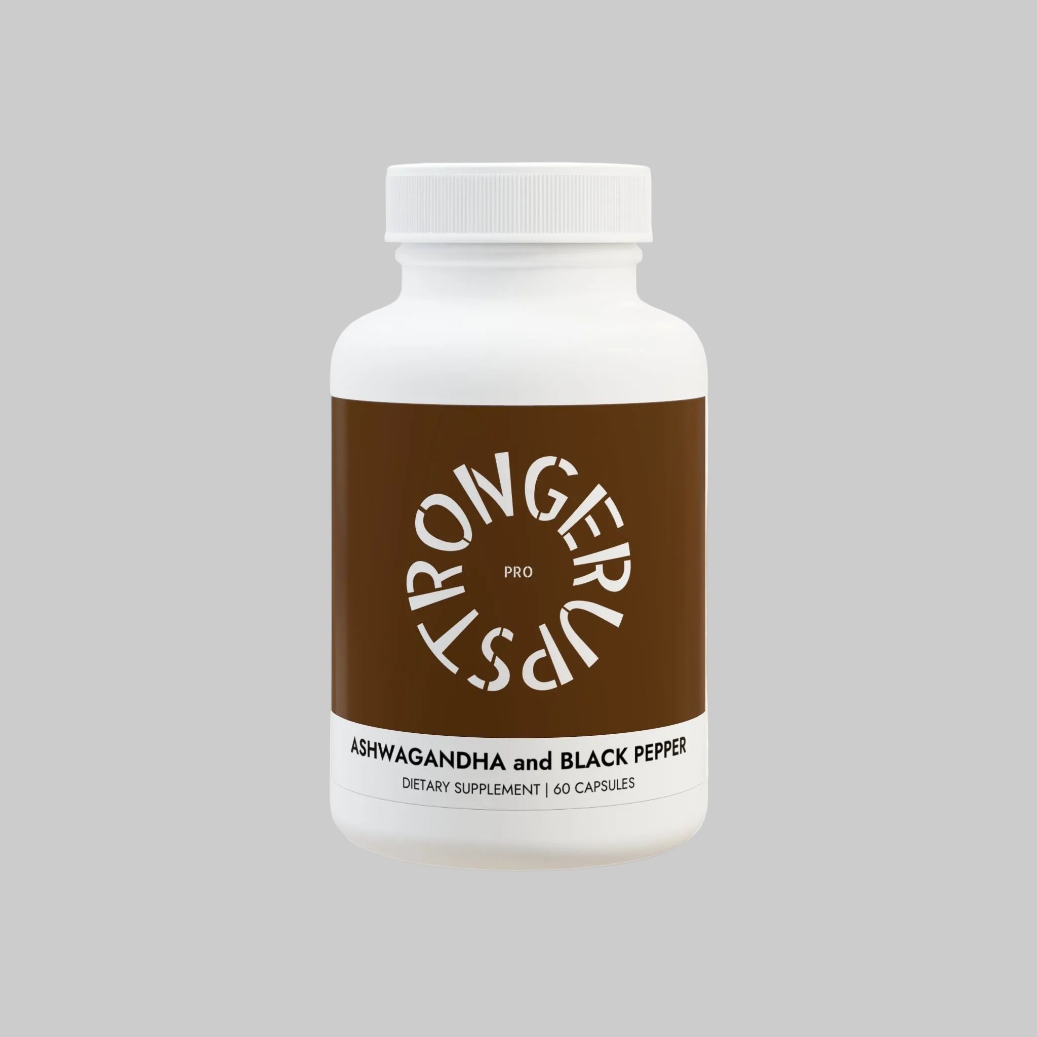 Ashwagandha and Black Pepper Supplement (60 capsules)