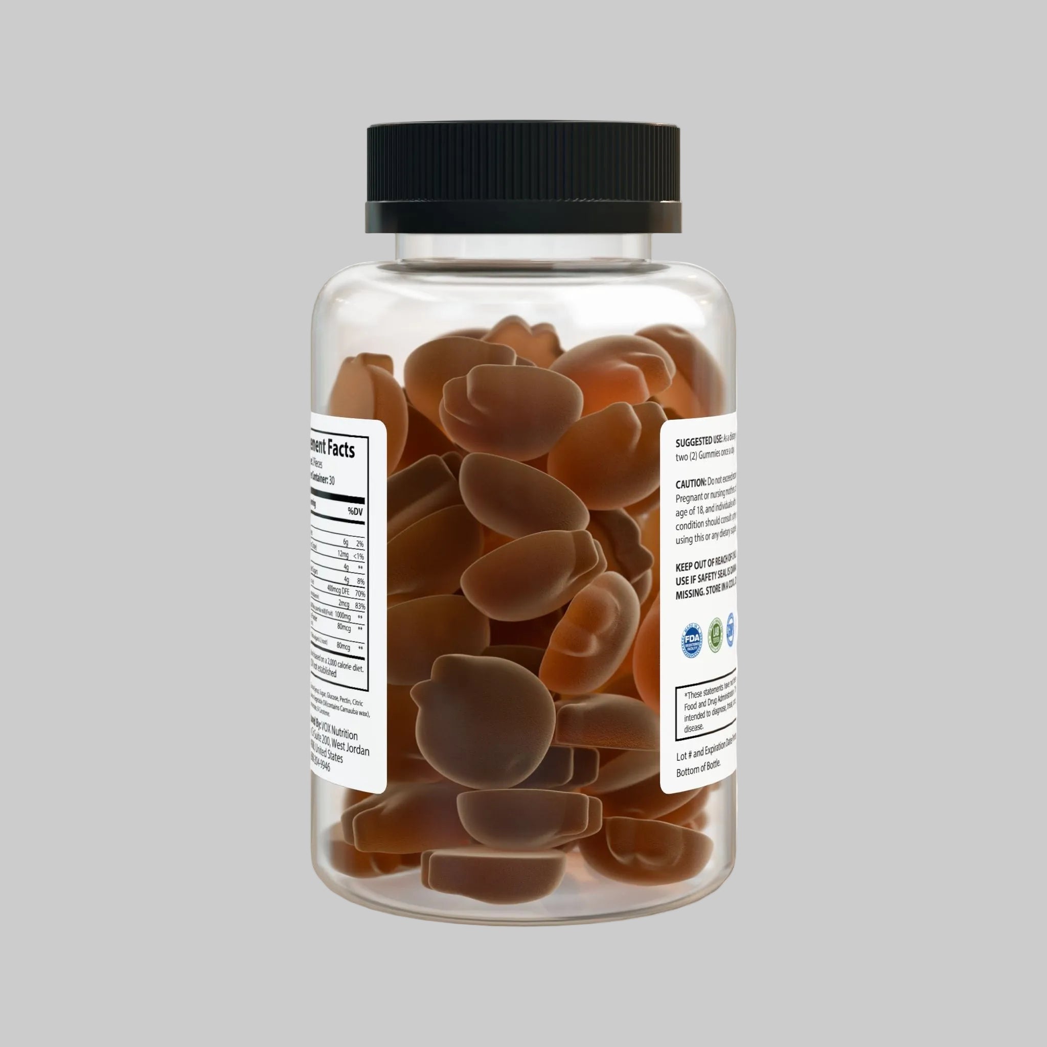 Apple Cider Vinegar Gummies (60 Gummies)