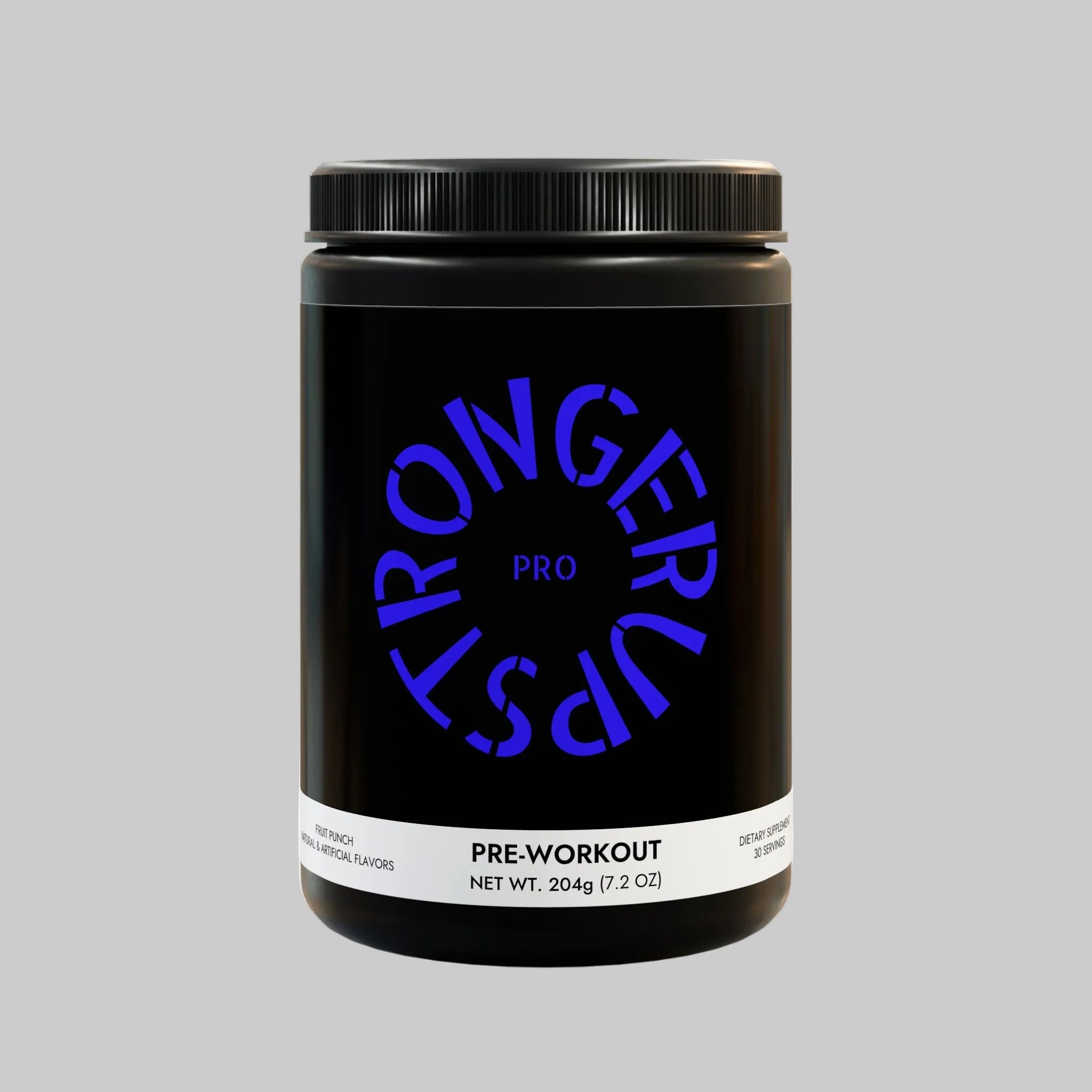 Pre-Workout Supplement, Fruit Punch (204g, 7.1oz)