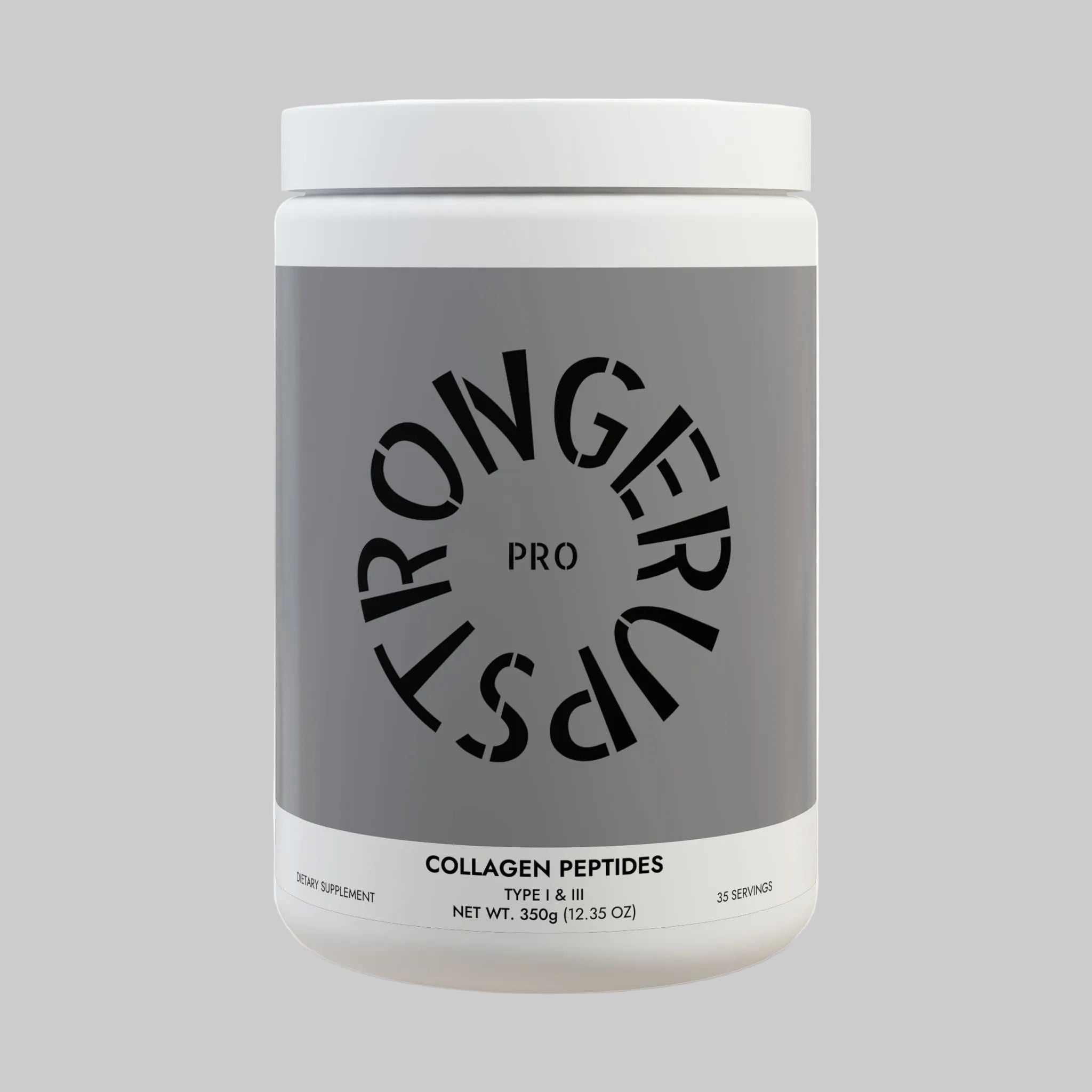 Collagen Peptides Type I & III Supplement (350g, 12.3oz)