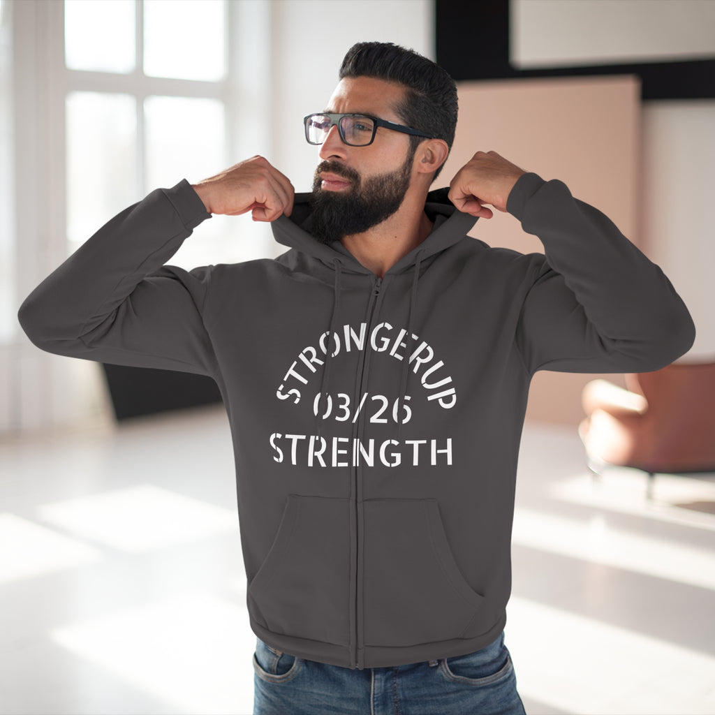 Hooded Zip Sweatshirt