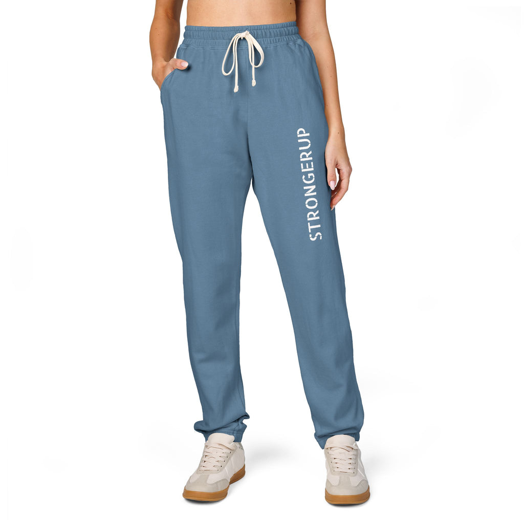 Unisex Garment-Dyed Fleece Sweatpants