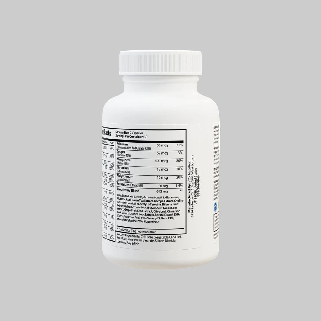 Brain Support Complex Supplement (60 Capsules)