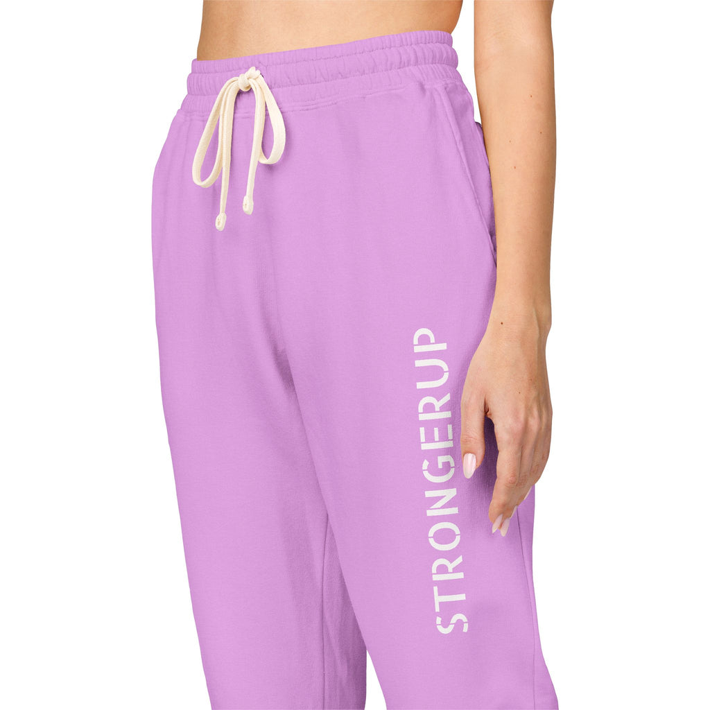 Unisex Garment-Dyed Fleece Sweatpants