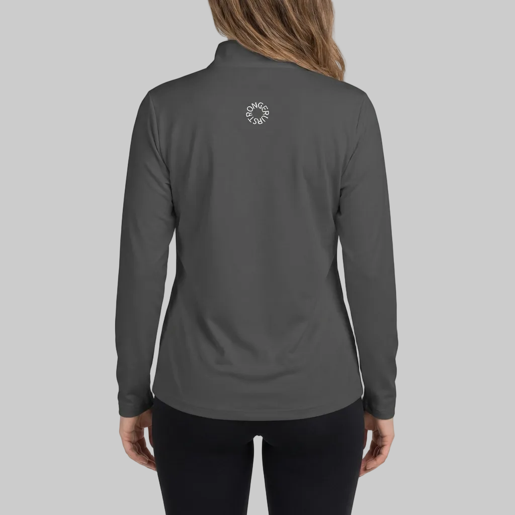 Ladies Quarter-Zip Pullover