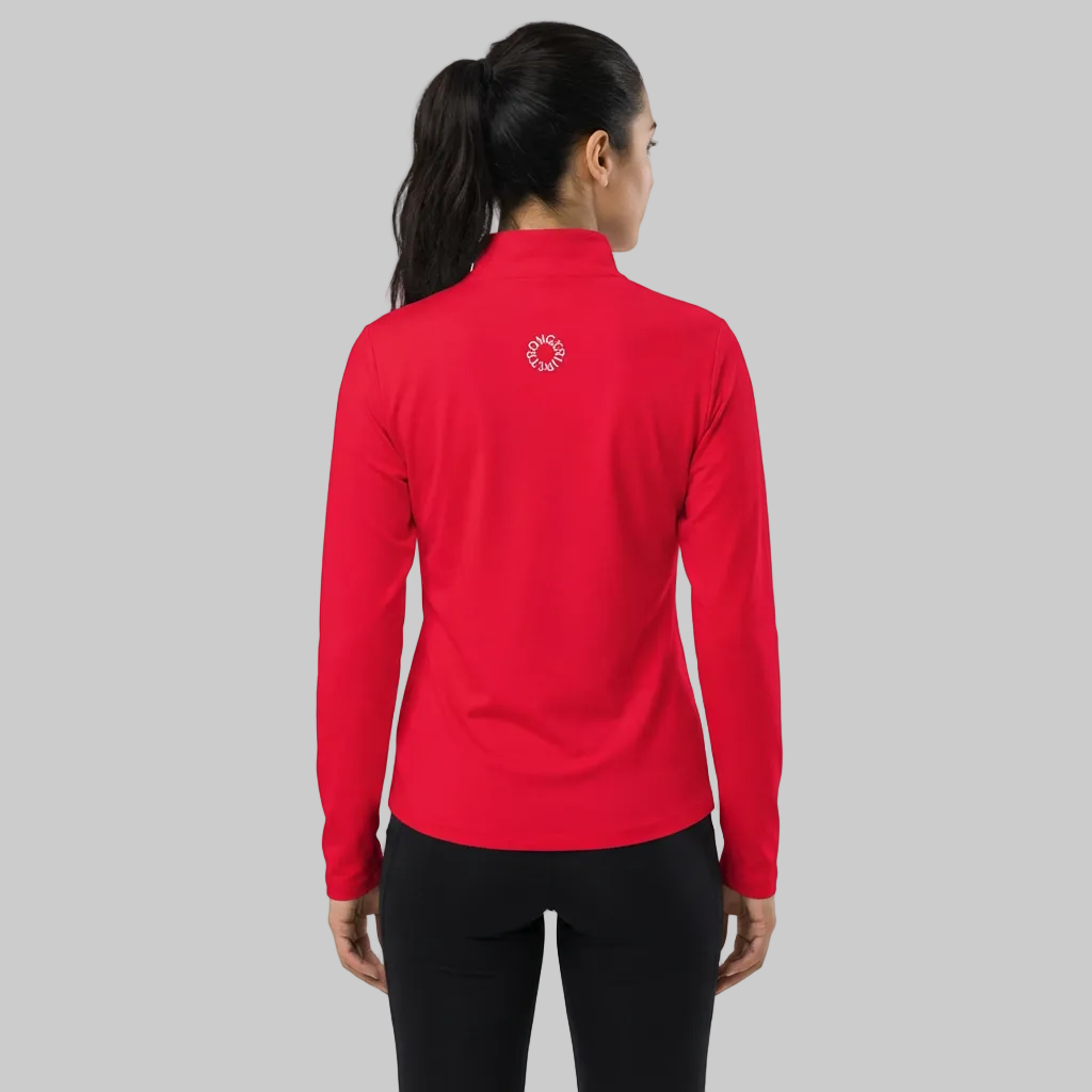 Ladies Quarter-Zip Pullover