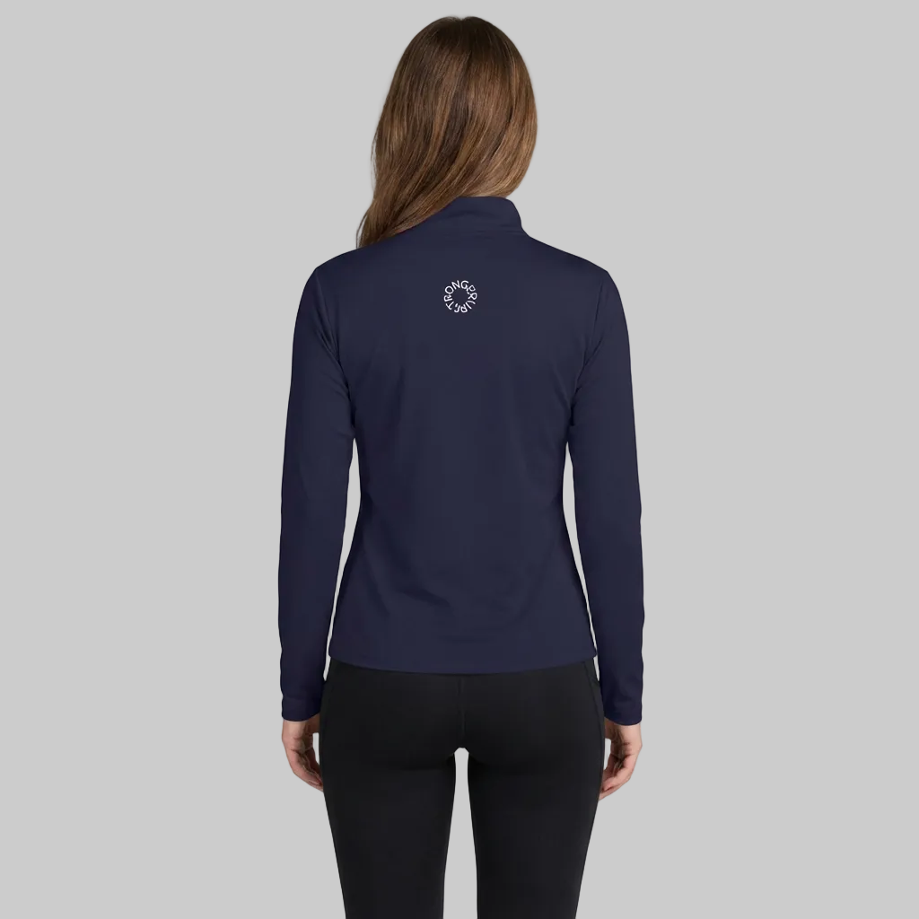 Ladies Quarter-Zip Pullover