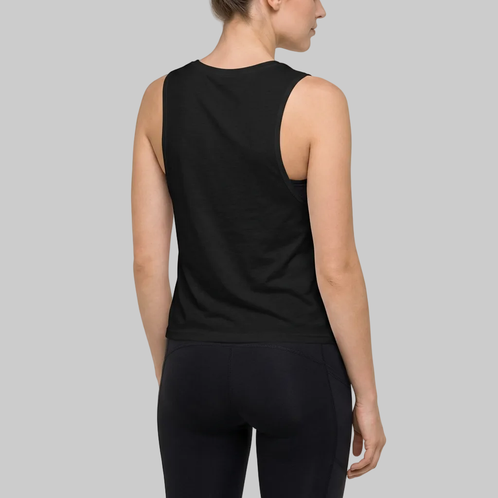 Flowy Scoop Muscle Tank