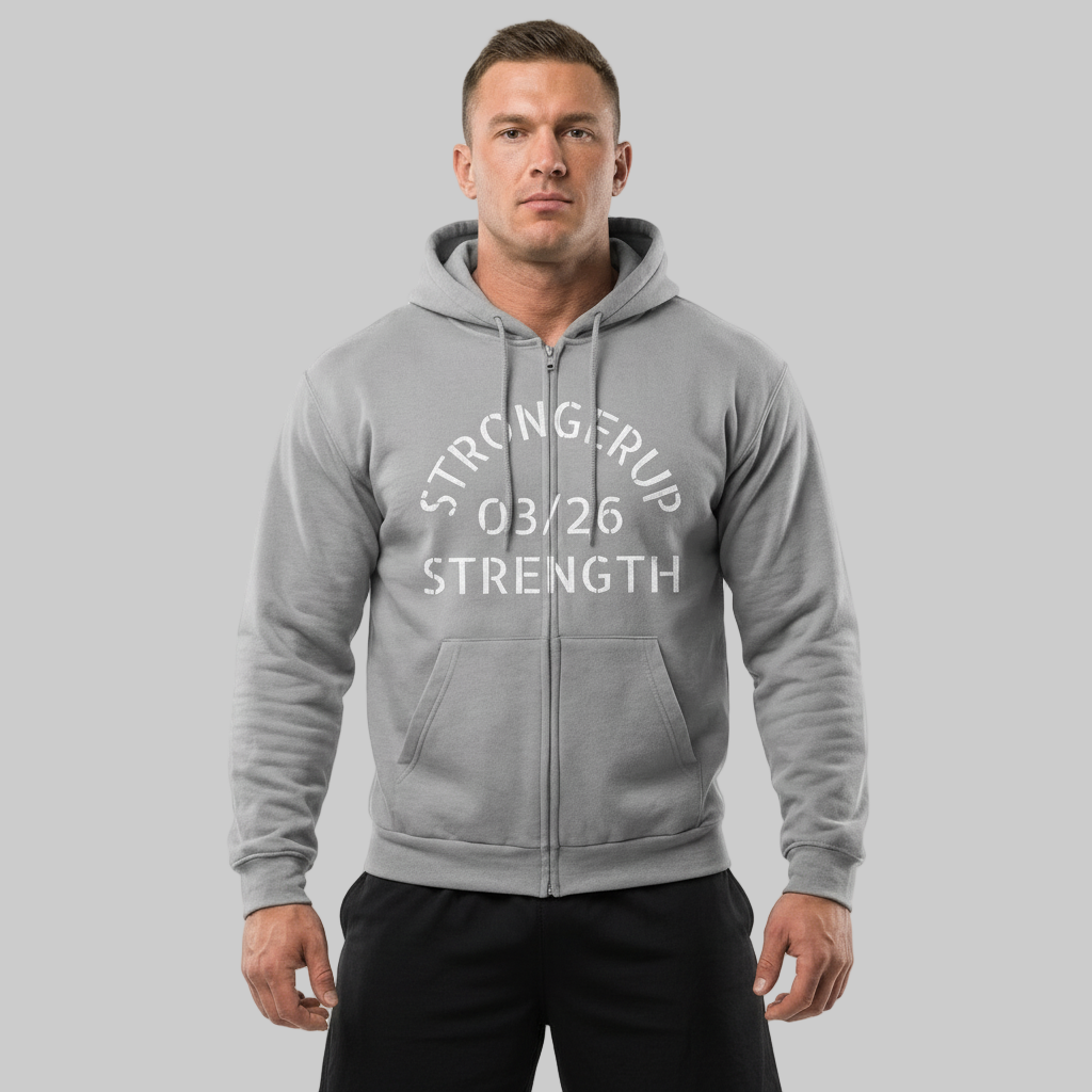 Hooded Zip Sweatshirt