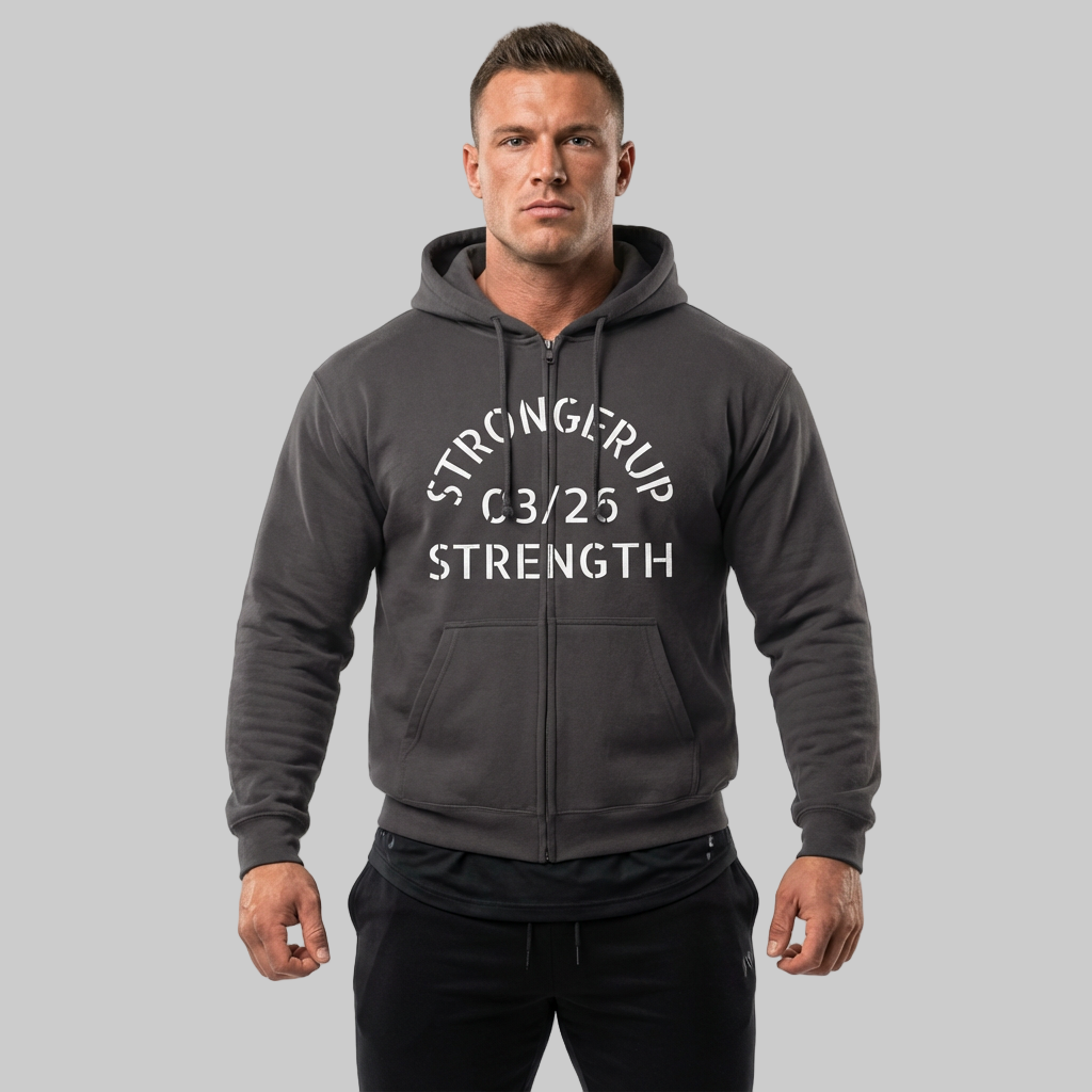 Hooded Zip Sweatshirt