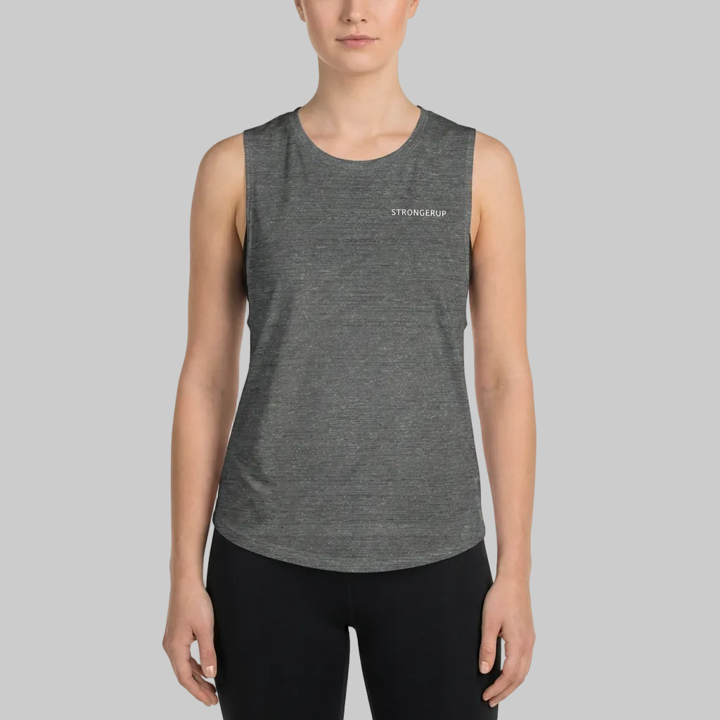 Flowy Scoop Muscle Tank