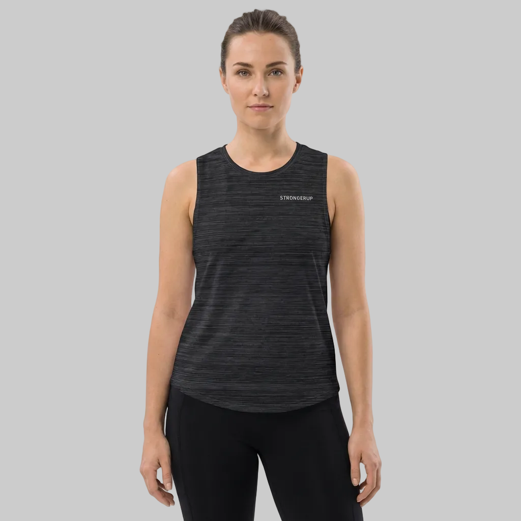 Flowy Scoop Muscle Tank