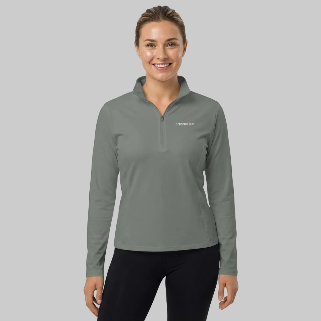 Ladies Quarter-Zip Pullover