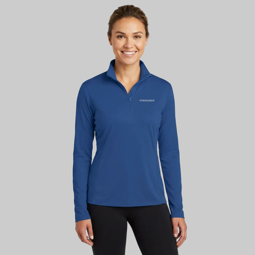 Ladies Quarter-Zip Pullover