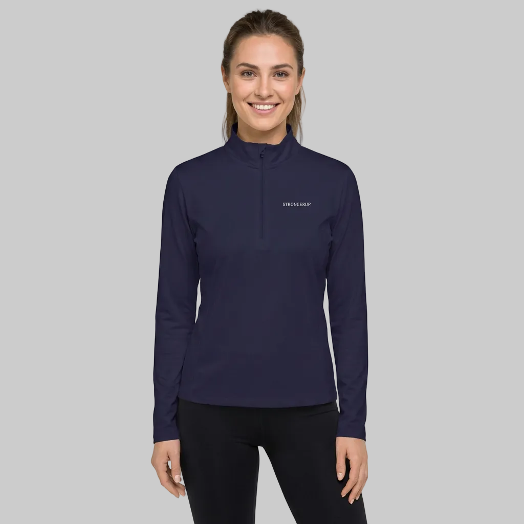 Ladies Quarter-Zip Pullover