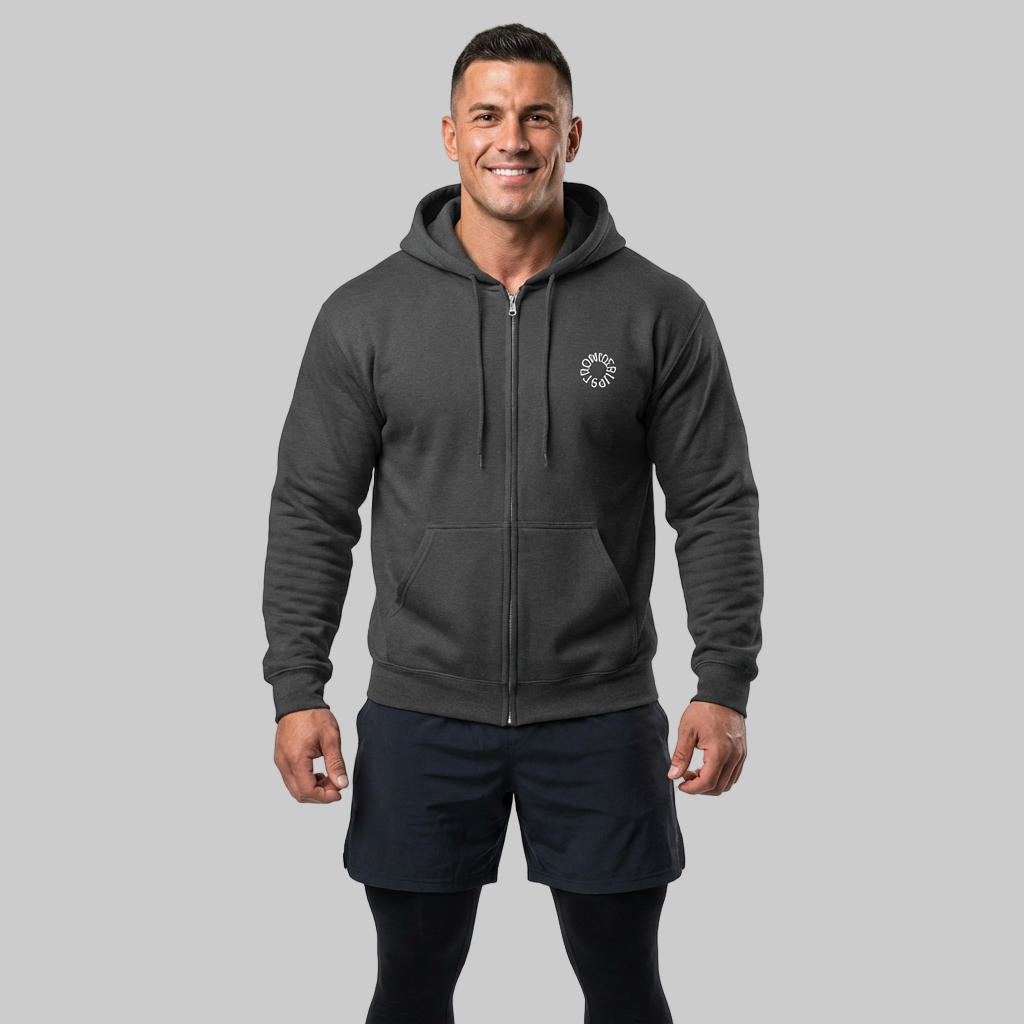 Full Zip Hooded Sweatshirt