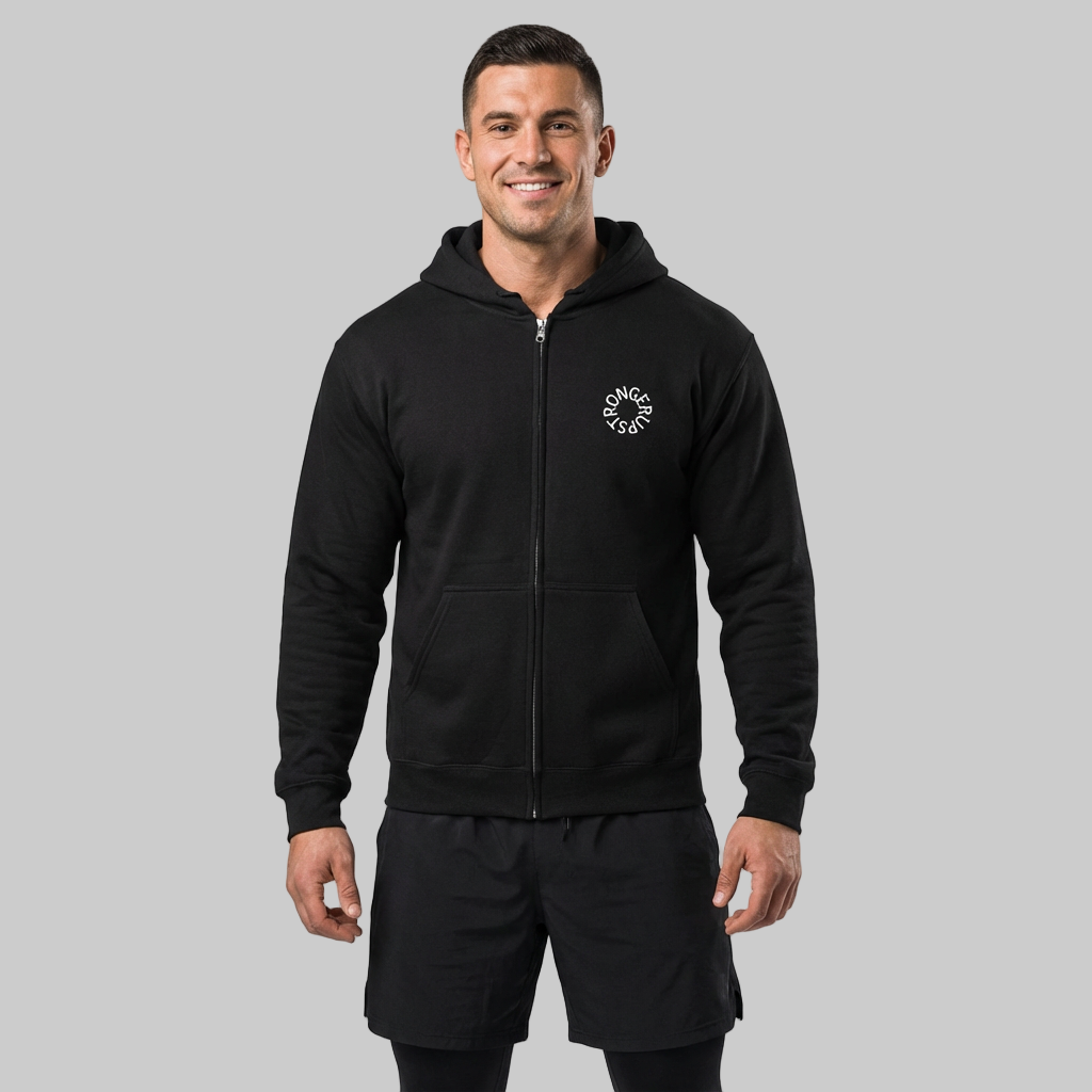 Full Zip Hooded Sweatshirt