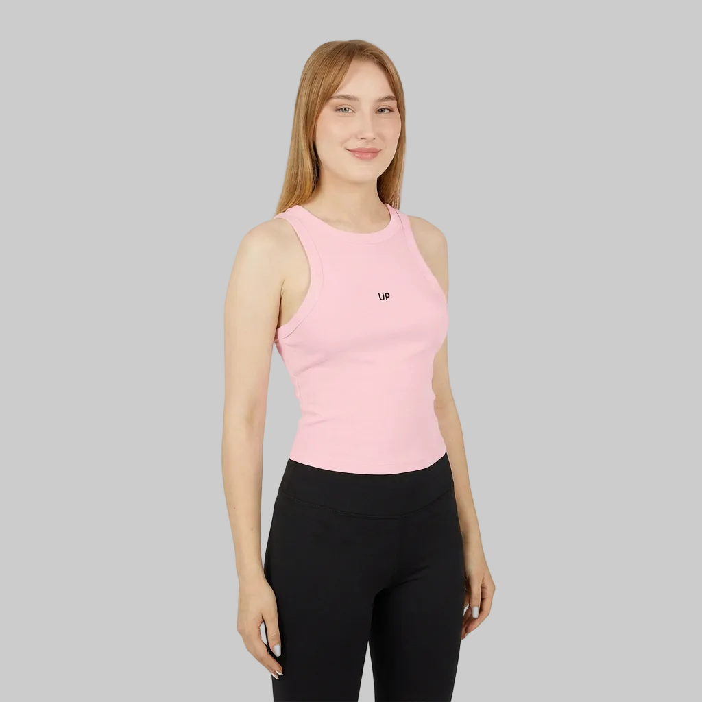 Micro Rib Racer Tank Top