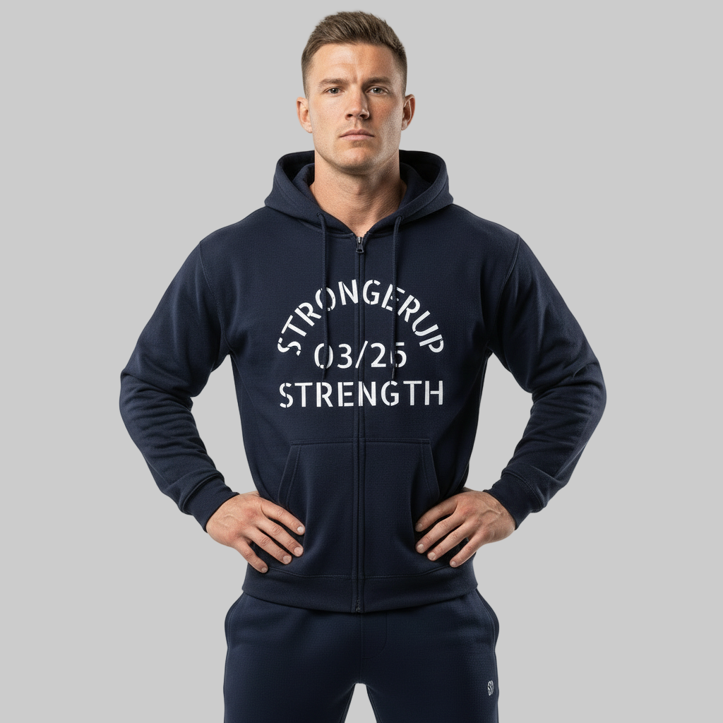 Hooded Zip Sweatshirt