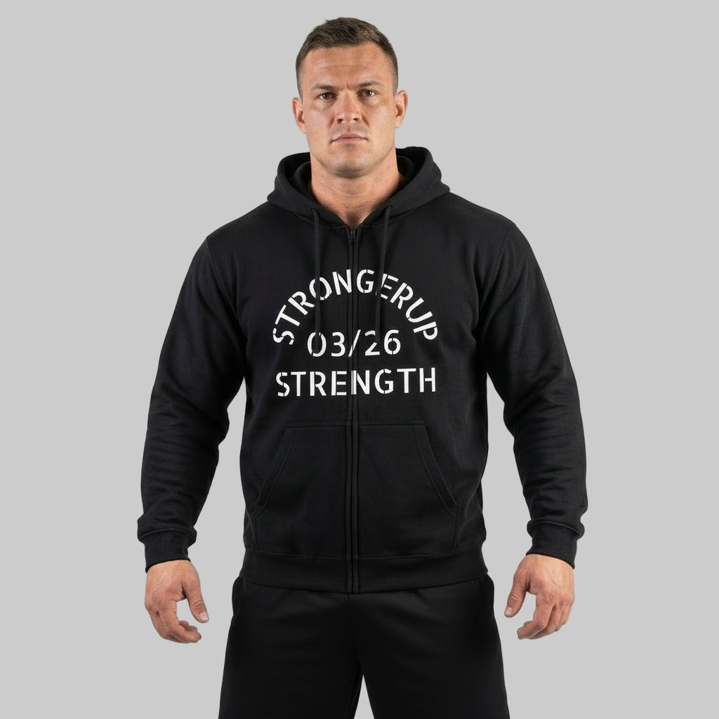 Hooded Zip Sweatshirt