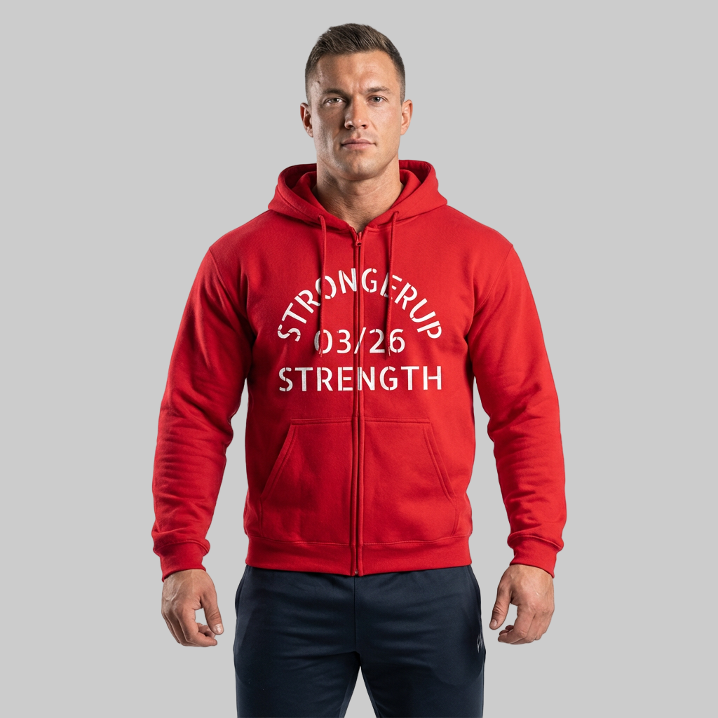 Hooded Zip Sweatshirt